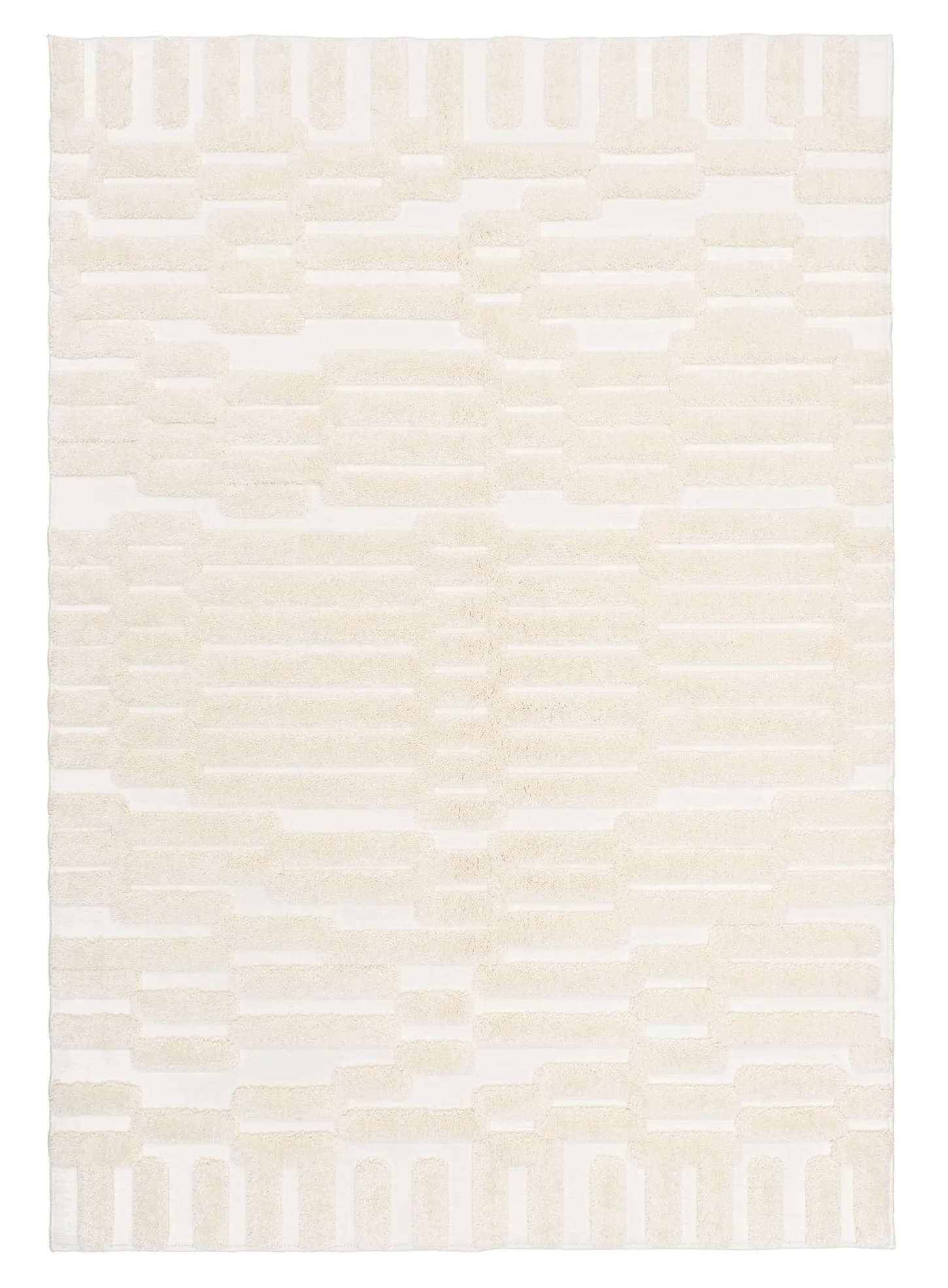 Leneisy Ivory Abstract Rug *NO RETURNS UNLESS FAULTYmodern color block patchwork rug