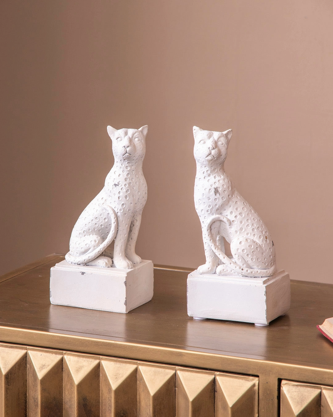 Leopard Guardians Bookend