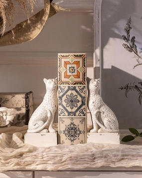 Leopard Guardians Bookendhome decor ,wall decor 