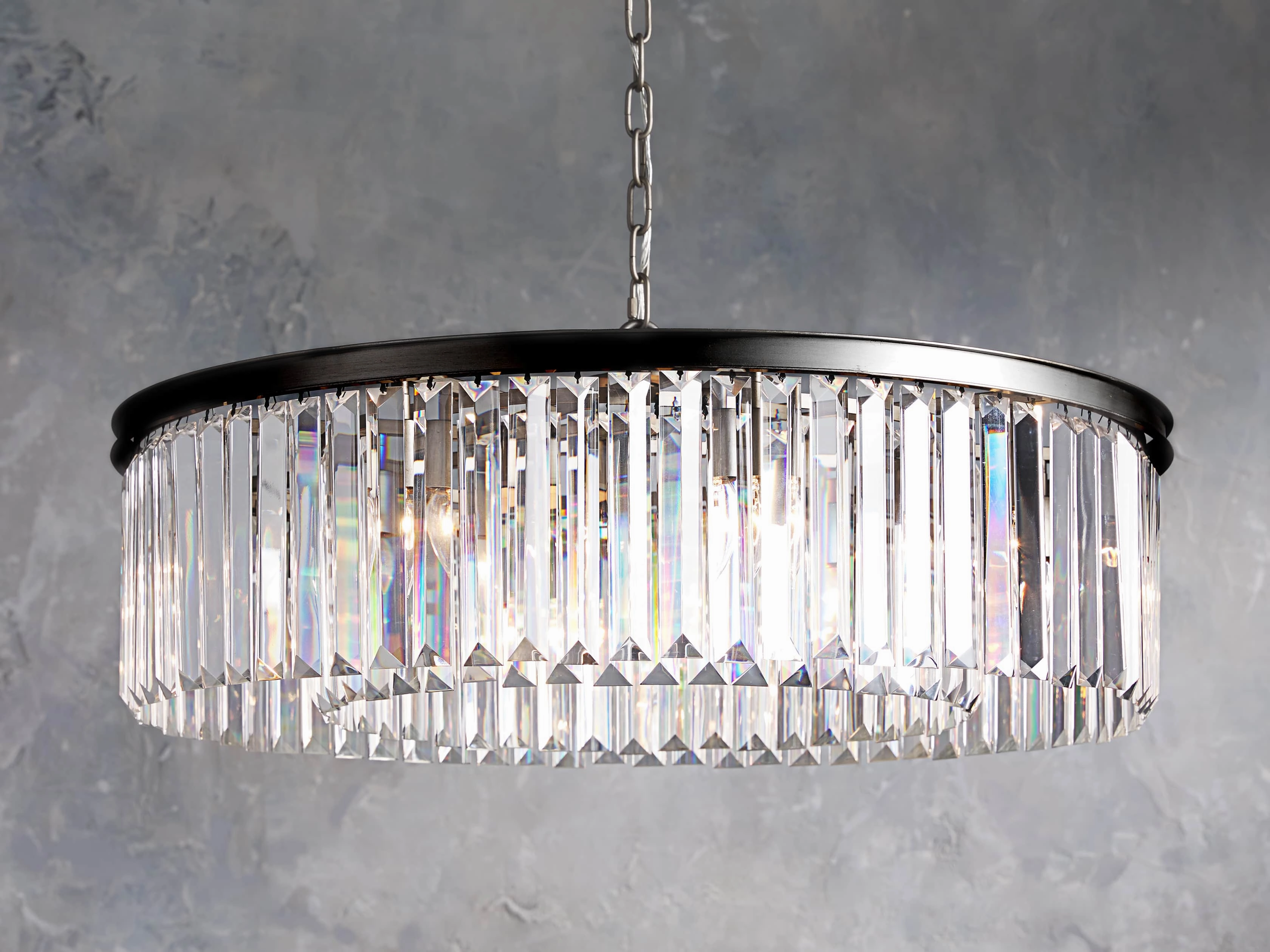 Leyland Round Chandelierrustic chandelier,minimalist pendant light