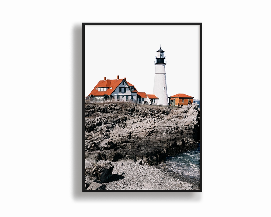 Light House Portraitnordic style wall decor