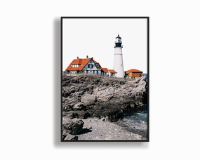 Light House Portraitnordic style wall decor