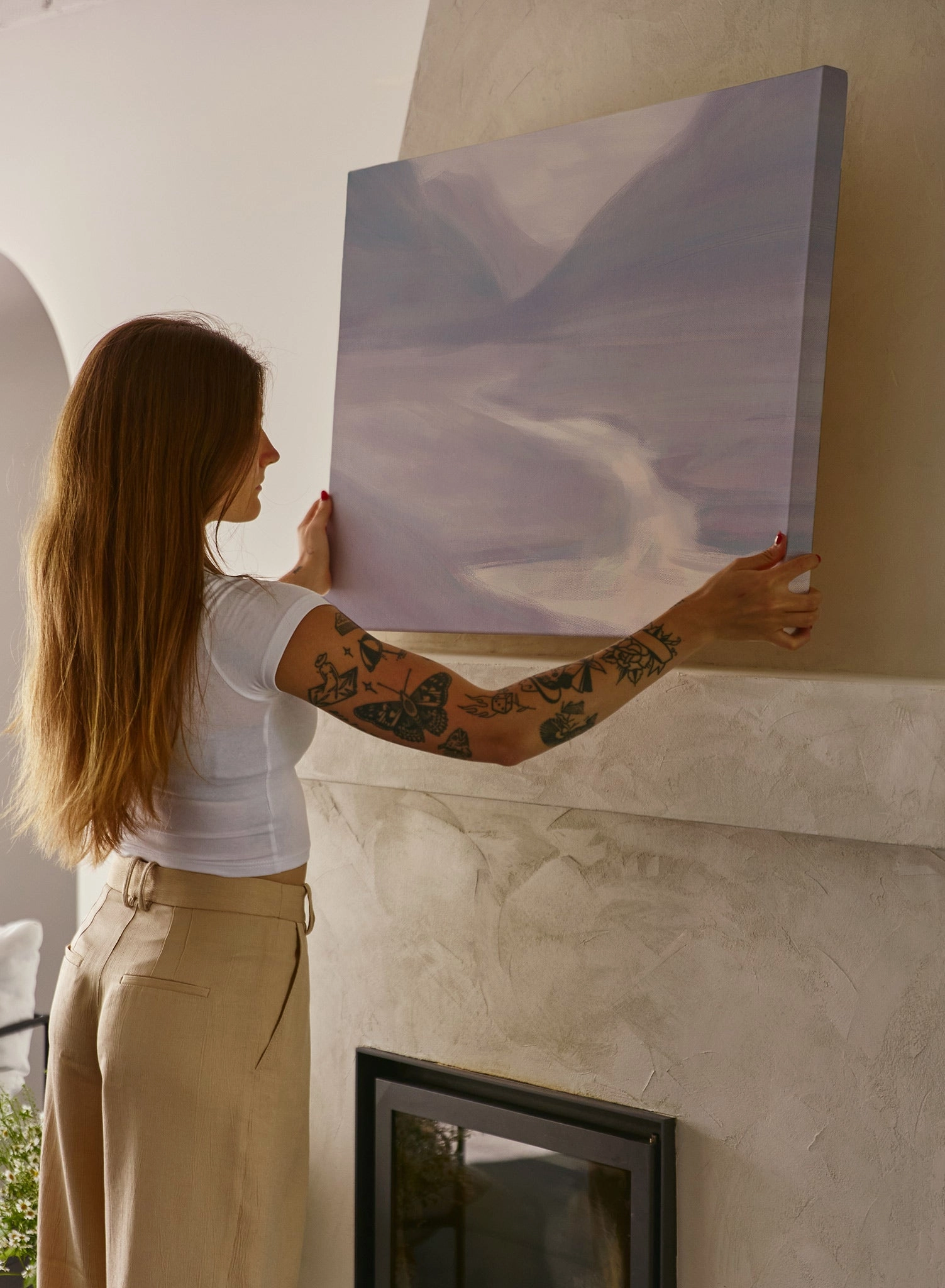 Lilac Hills, Canvas