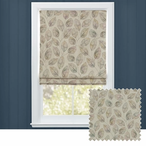 Lilah Printed Cotton Made to Measure Roman Blinds Cloudbedding sets ,throw blankets 