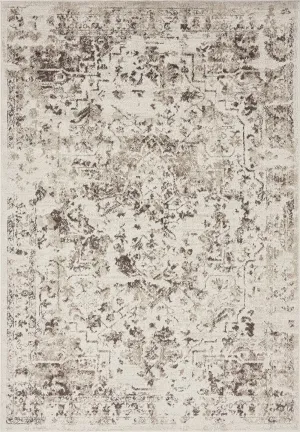 Liliana Cream And Brown Traditional Distressed Floral Rugmodern color block patchwork rug