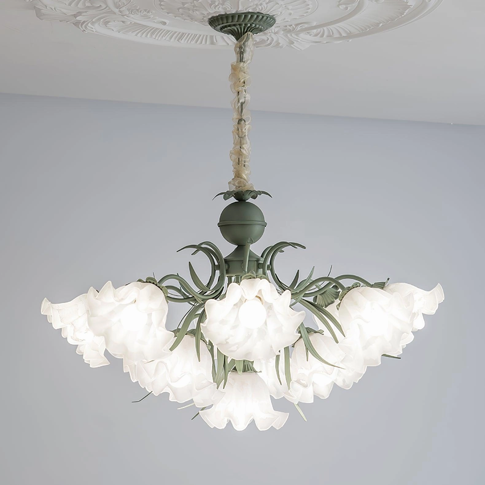 Lily of the Valley Flower Chandelier