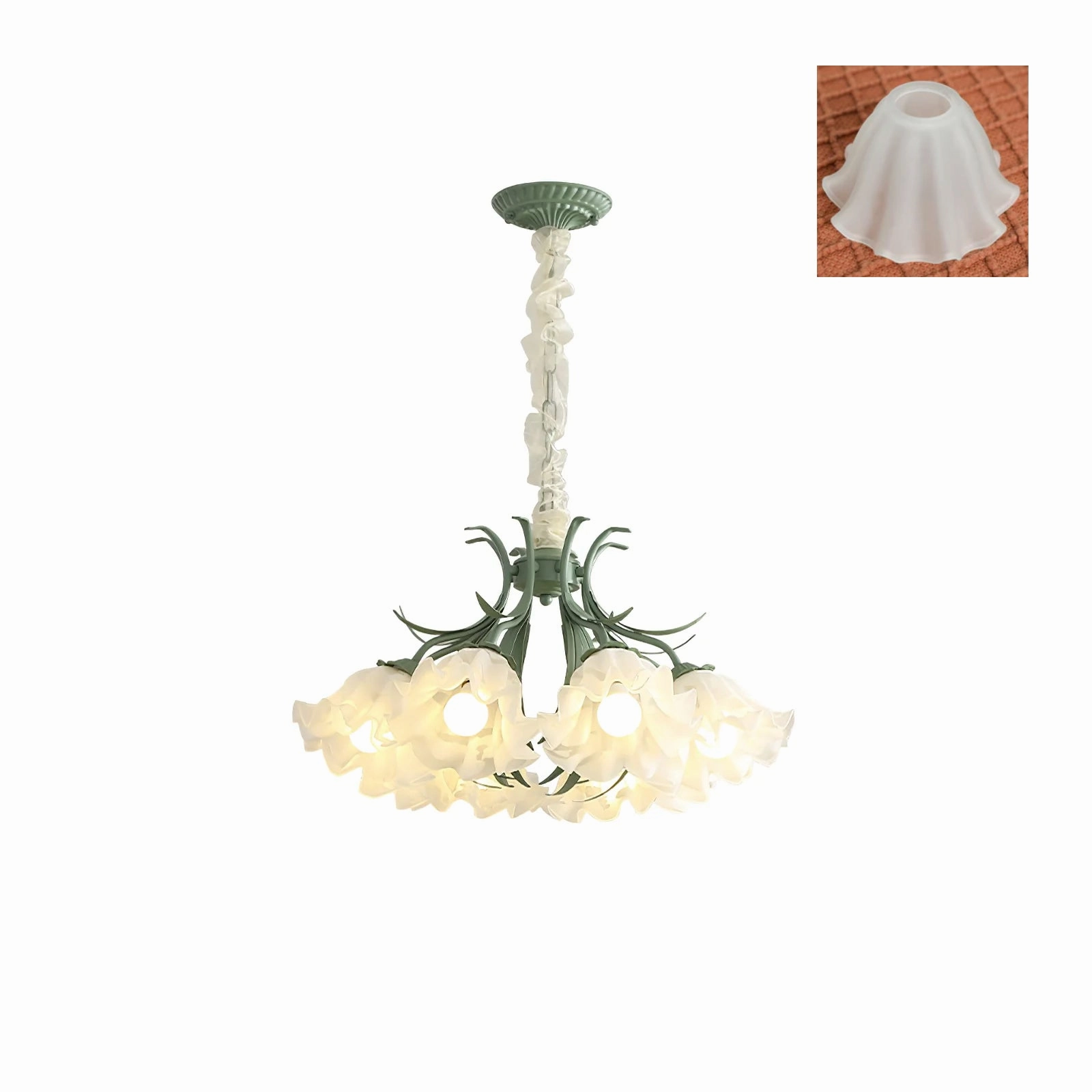 Lily of the Valley Flower Chandelier