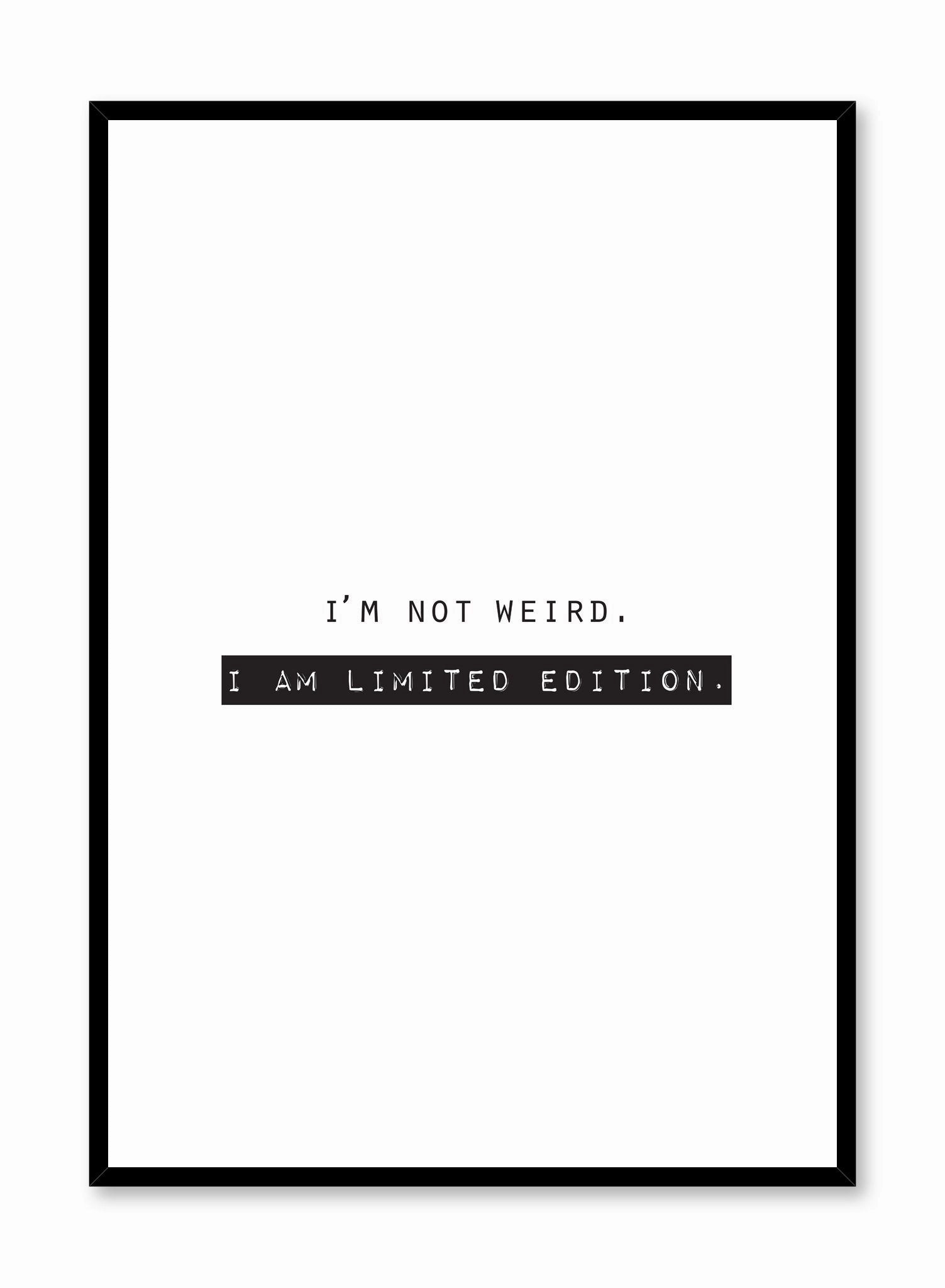 Limited Edition, Posterpop culture themed posters