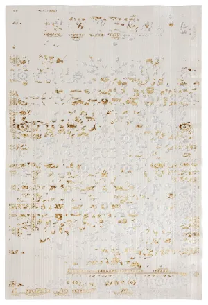 Lindy Cream Ivory And Gold Traditional Floral Rug *NO RETURNS UNLESS FAULTYmodern color block patchwork rug