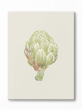 Line Drawn Artichoke, Canvasindoor decorative canvas print