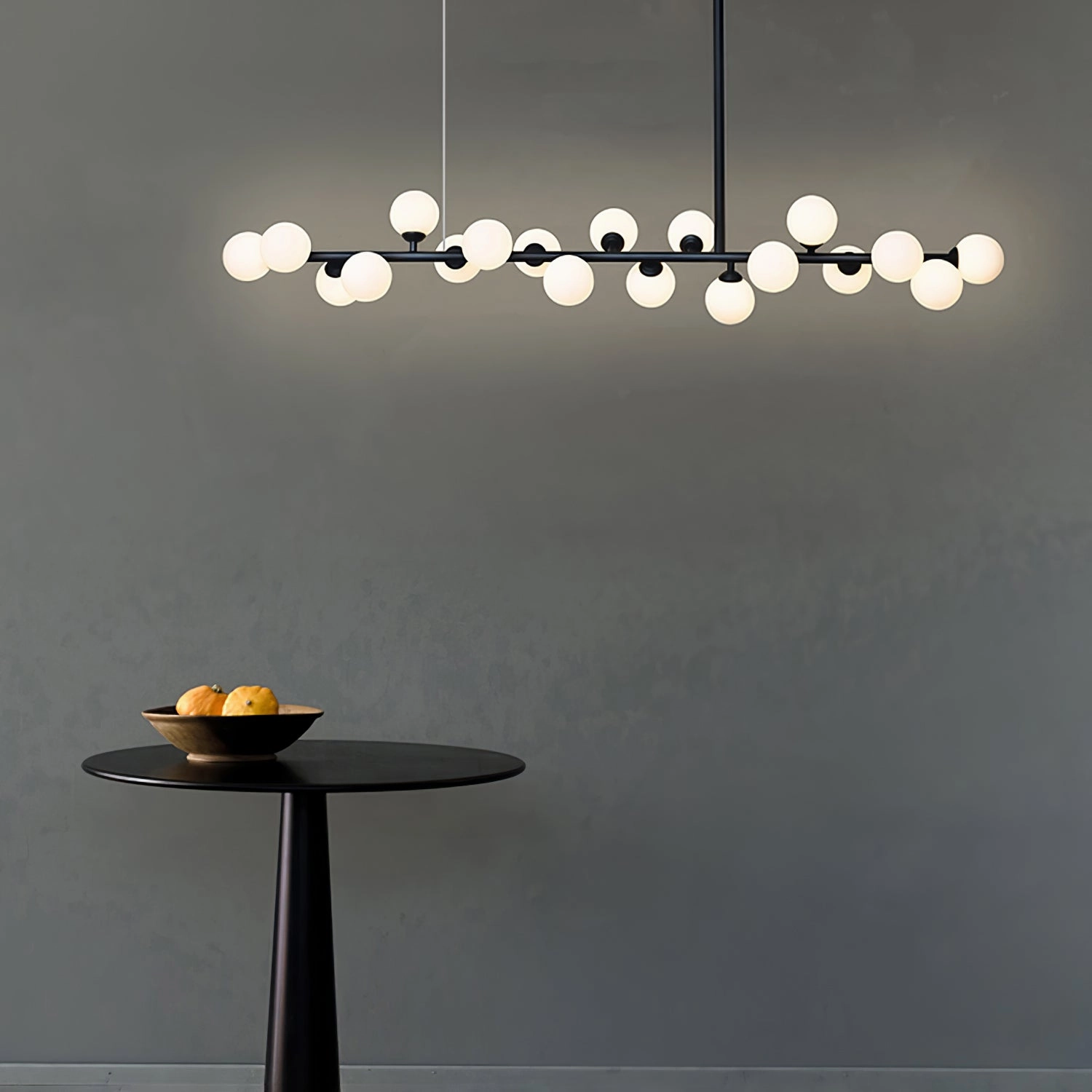 Linear Balls Chandelier