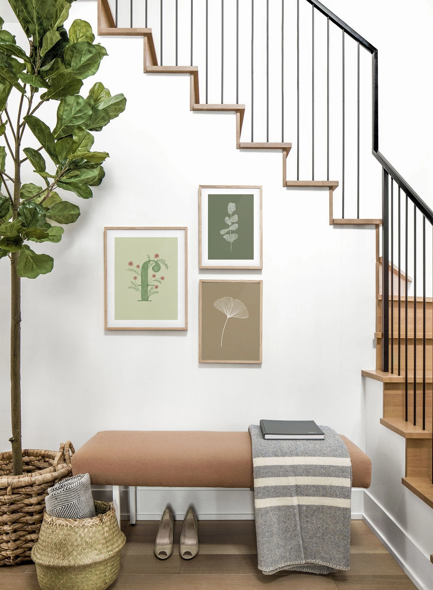 Lined Leaves, Poster