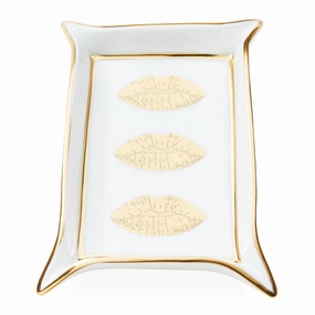 Lips Valet Trayhandmade ceramic dinnerware set
