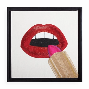 Lipstick Beaded Artnordic style wall decor
