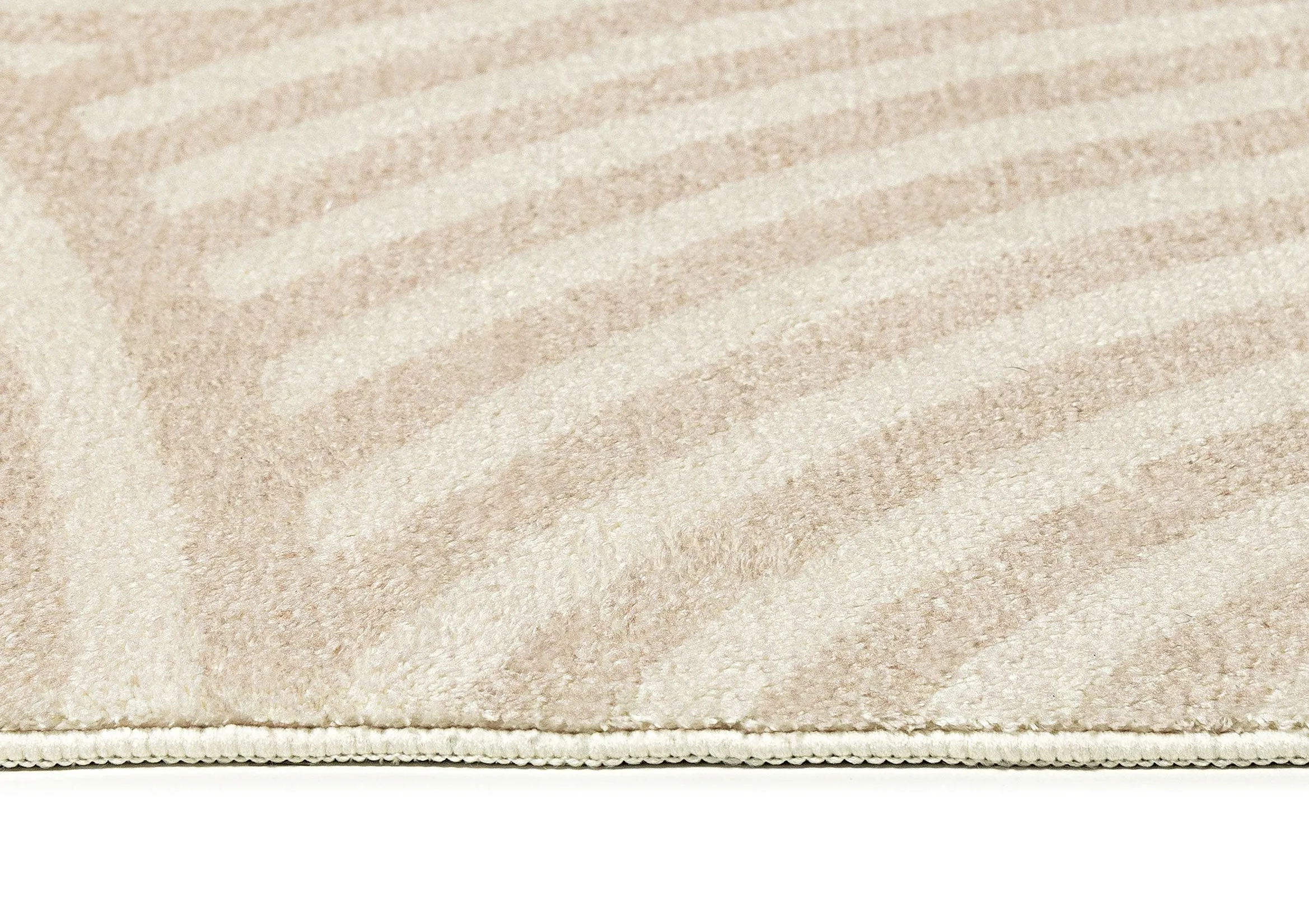 Lissy Ivory Rainbow Pattern Washable Rug