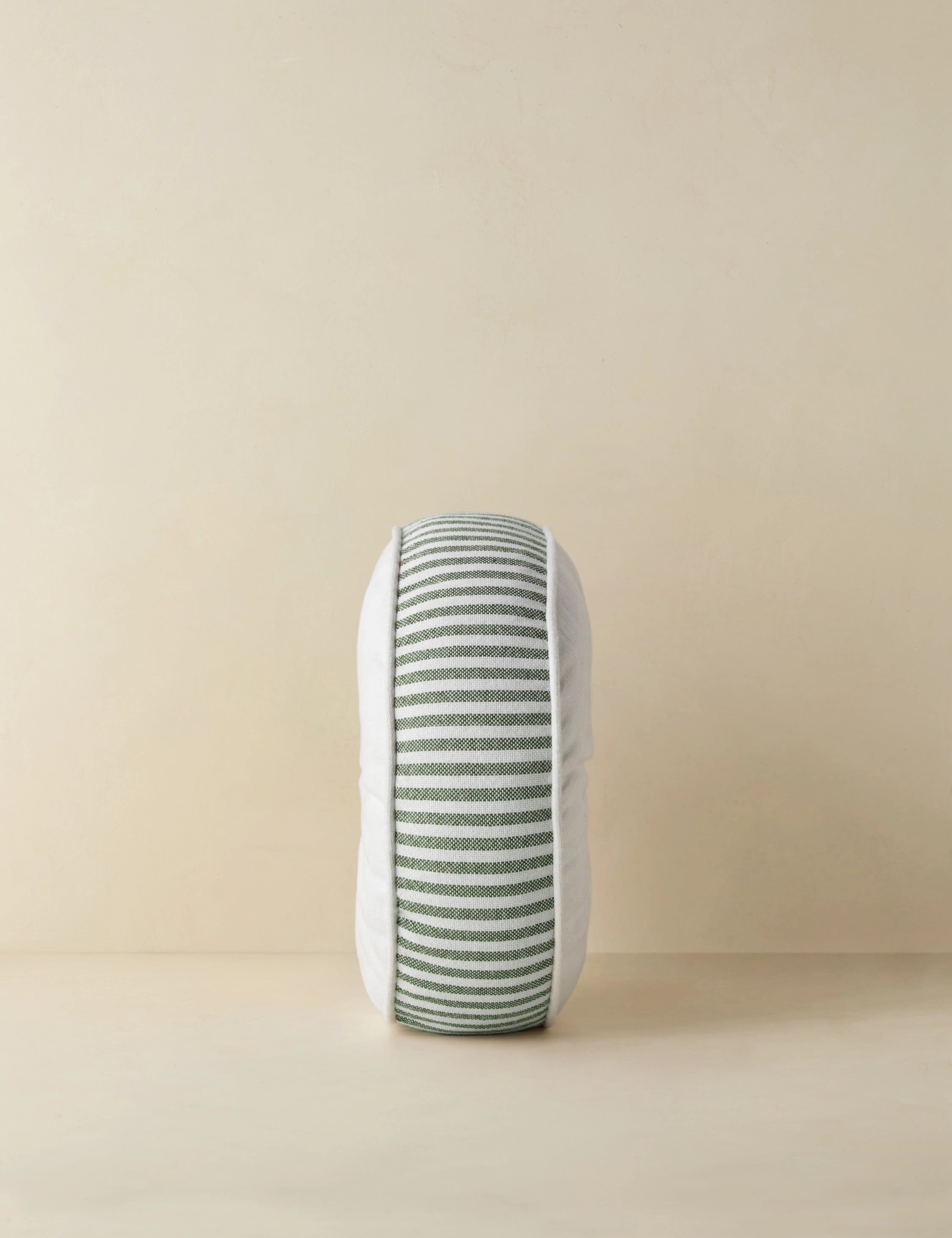 Littu Indoor / Outdoor Striped Disc Pillow by Sarah Sherman Samuel
