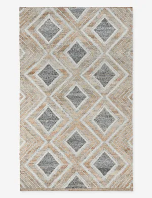 Lonan Rugmodern color block patchwork rug