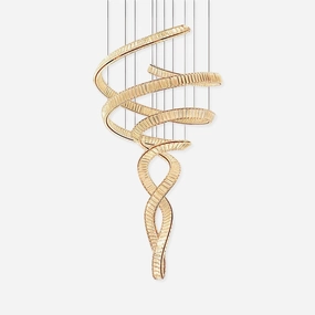 Long Spiral Crystal Chandelierrustic chandelier,bedroom chandelier 