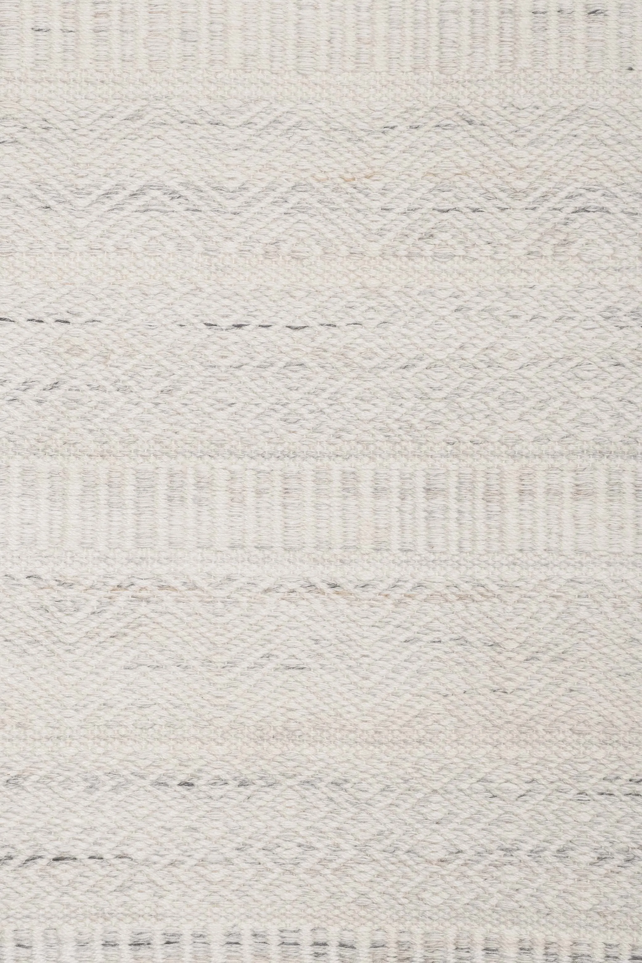 Loretta Cream and Grey Indoor Outdoor PET Rug