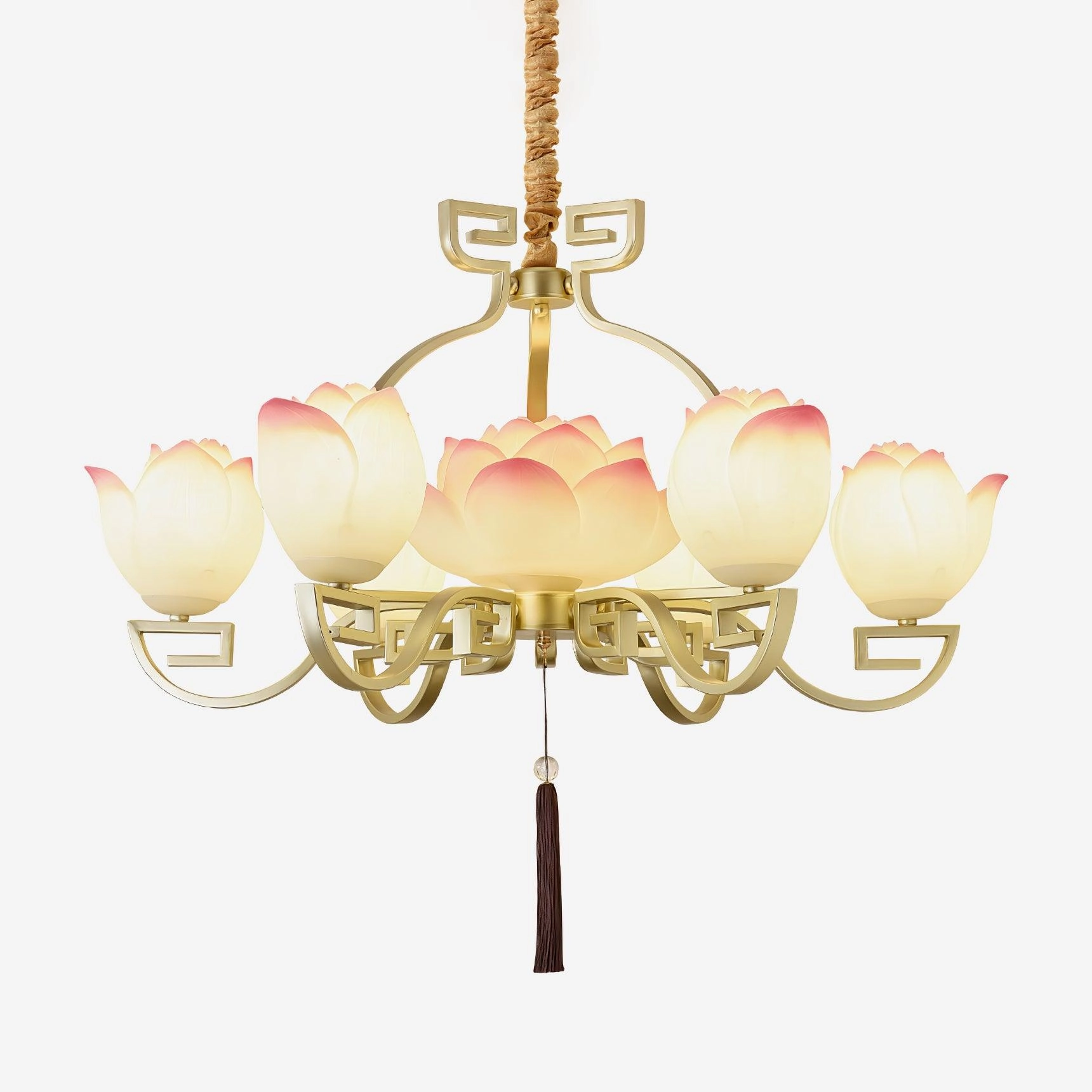 Lotus Bloom Chandelierrustic chandelier,bedroom chandelier 