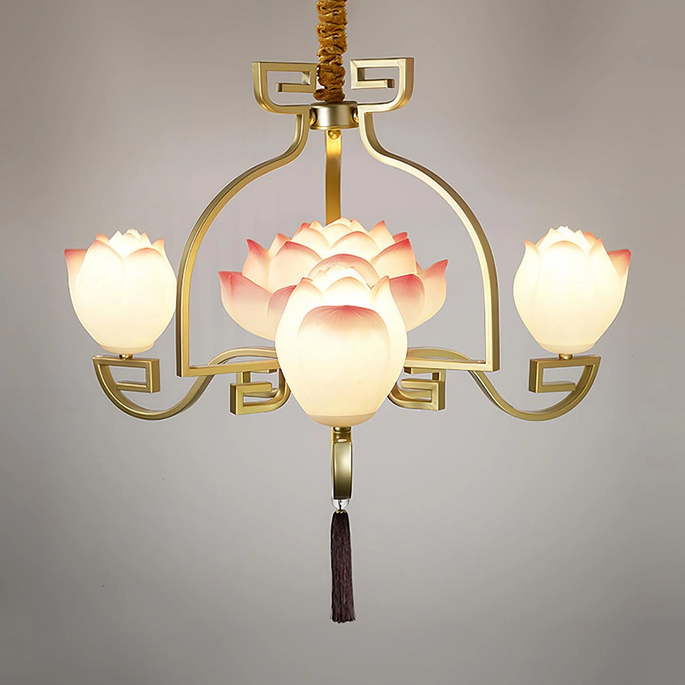 Lotus Bloom Chandelier