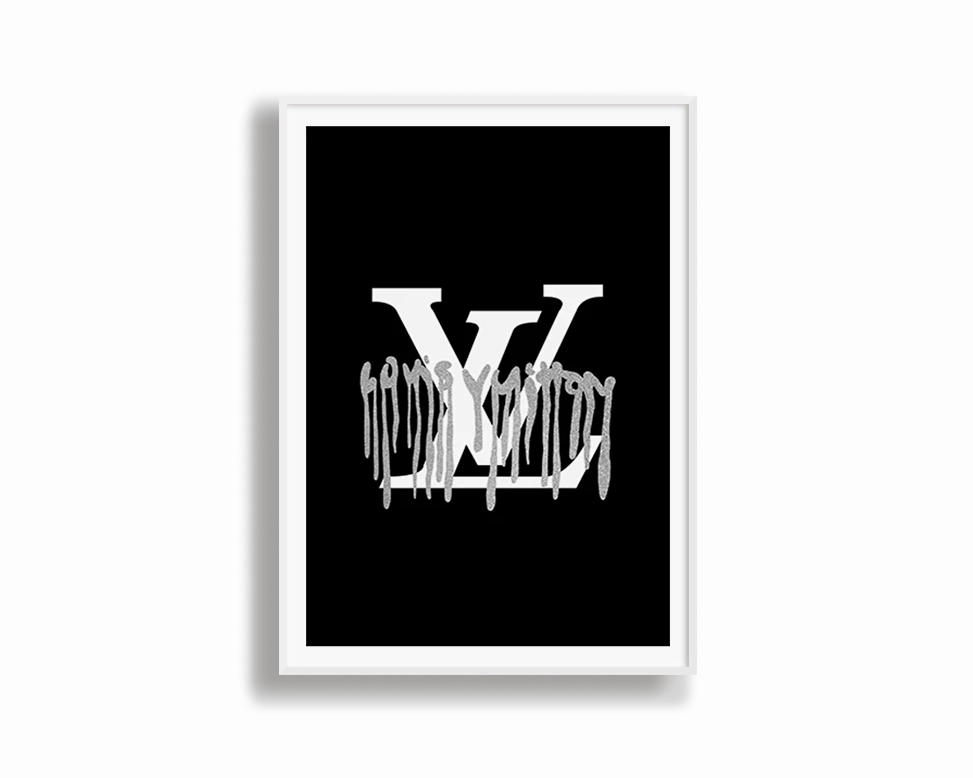 Louis Vuitton Drip Silver LV