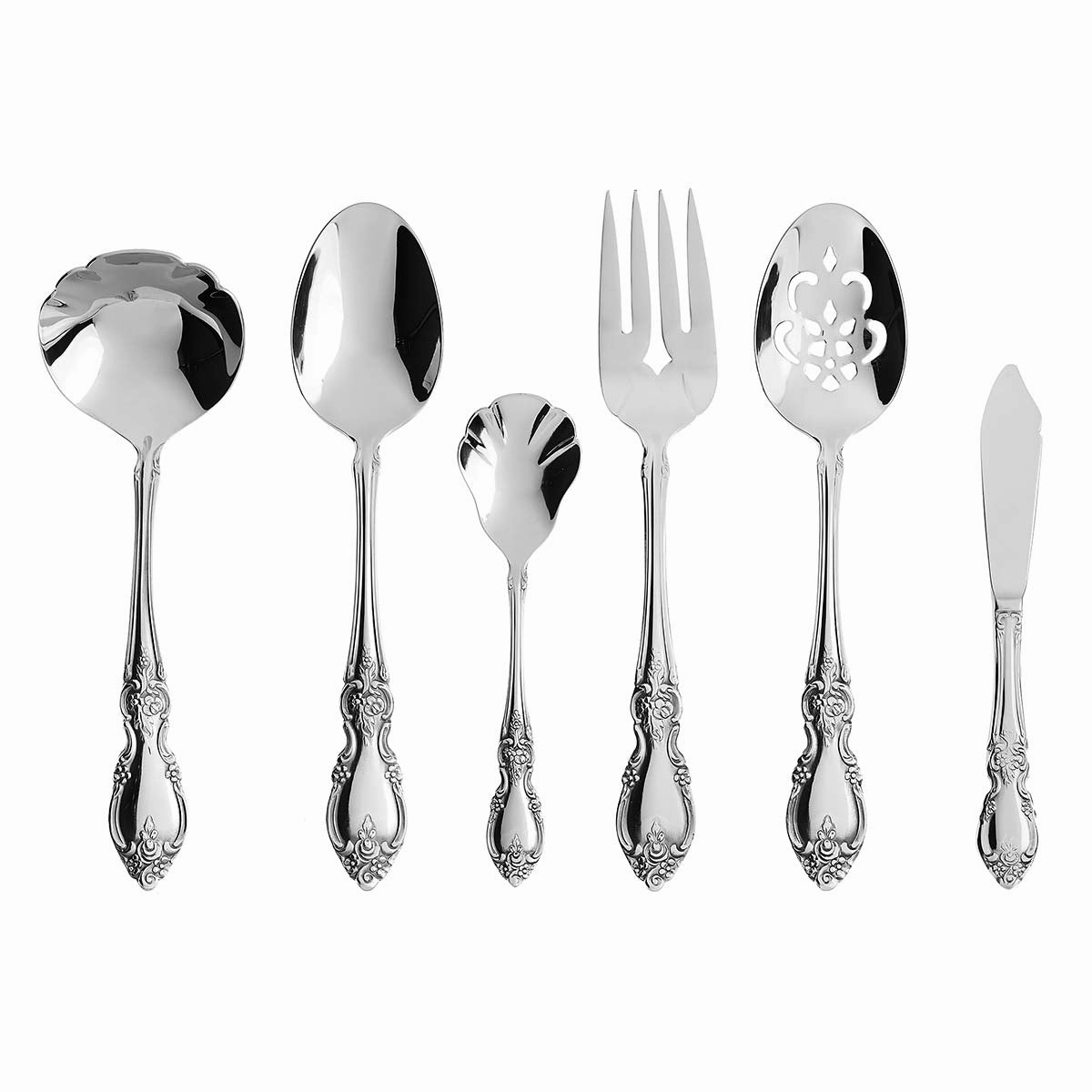 Louisiana 18/8 6 Piece Hostess Setboho style dinner plates for special occasions 