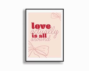 Love Actually Is All Aroundmodern abstract painting decor
