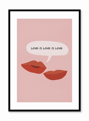 Love is Love, Posterpop culture themed posters