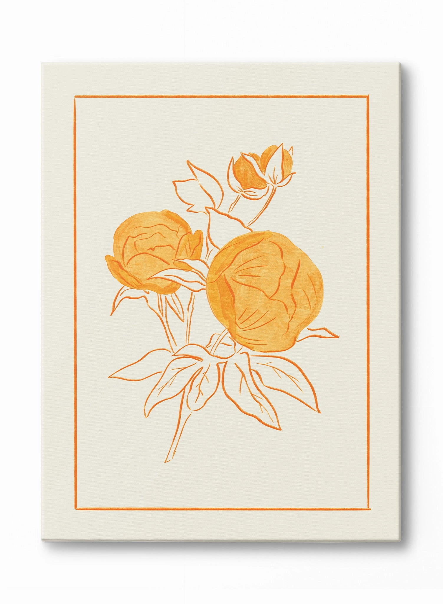 Lovely Peony, Canvasindoor decorative canvas print