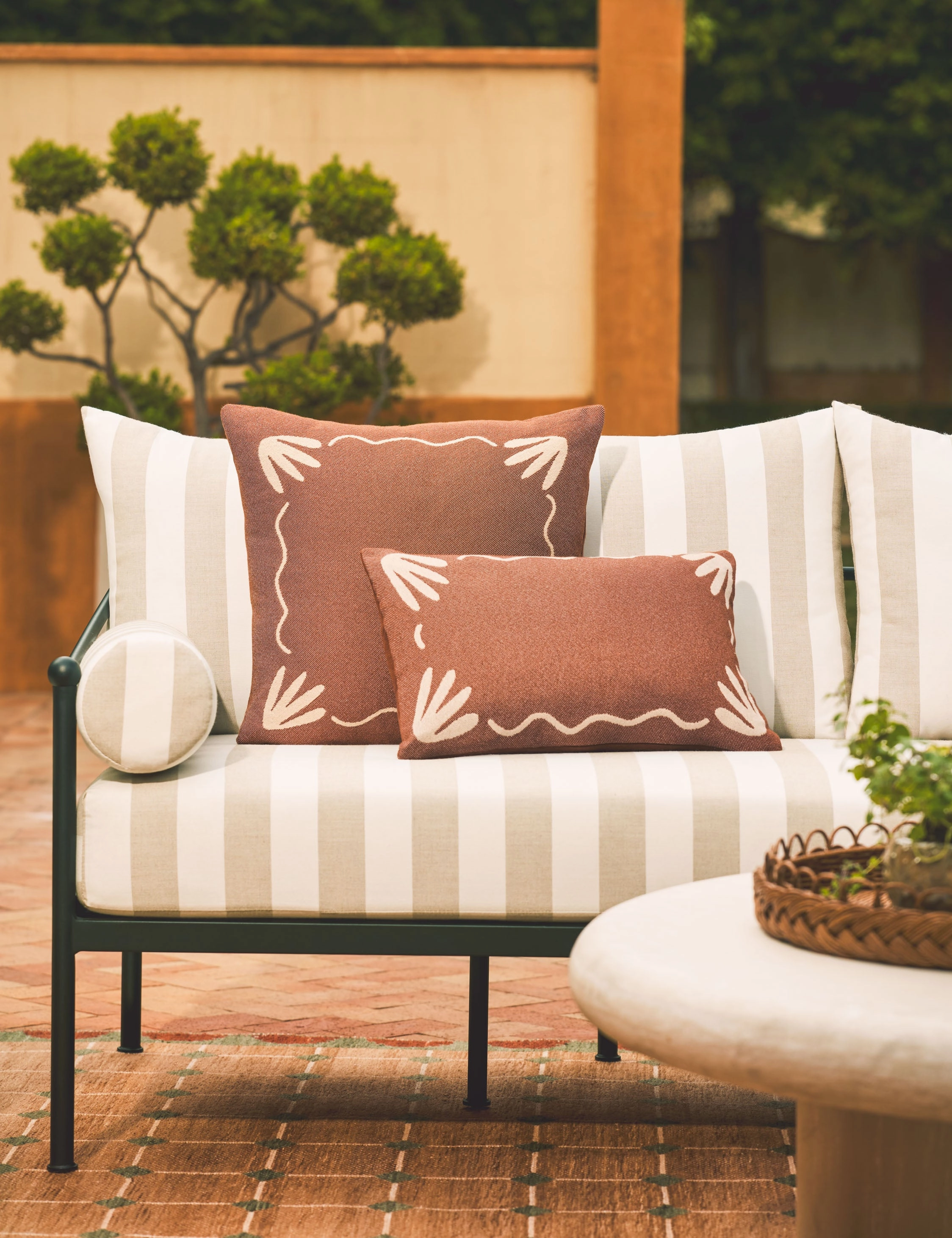 Lovett Indoor / Outdoor Pillow by Sarah Sherman Samuel