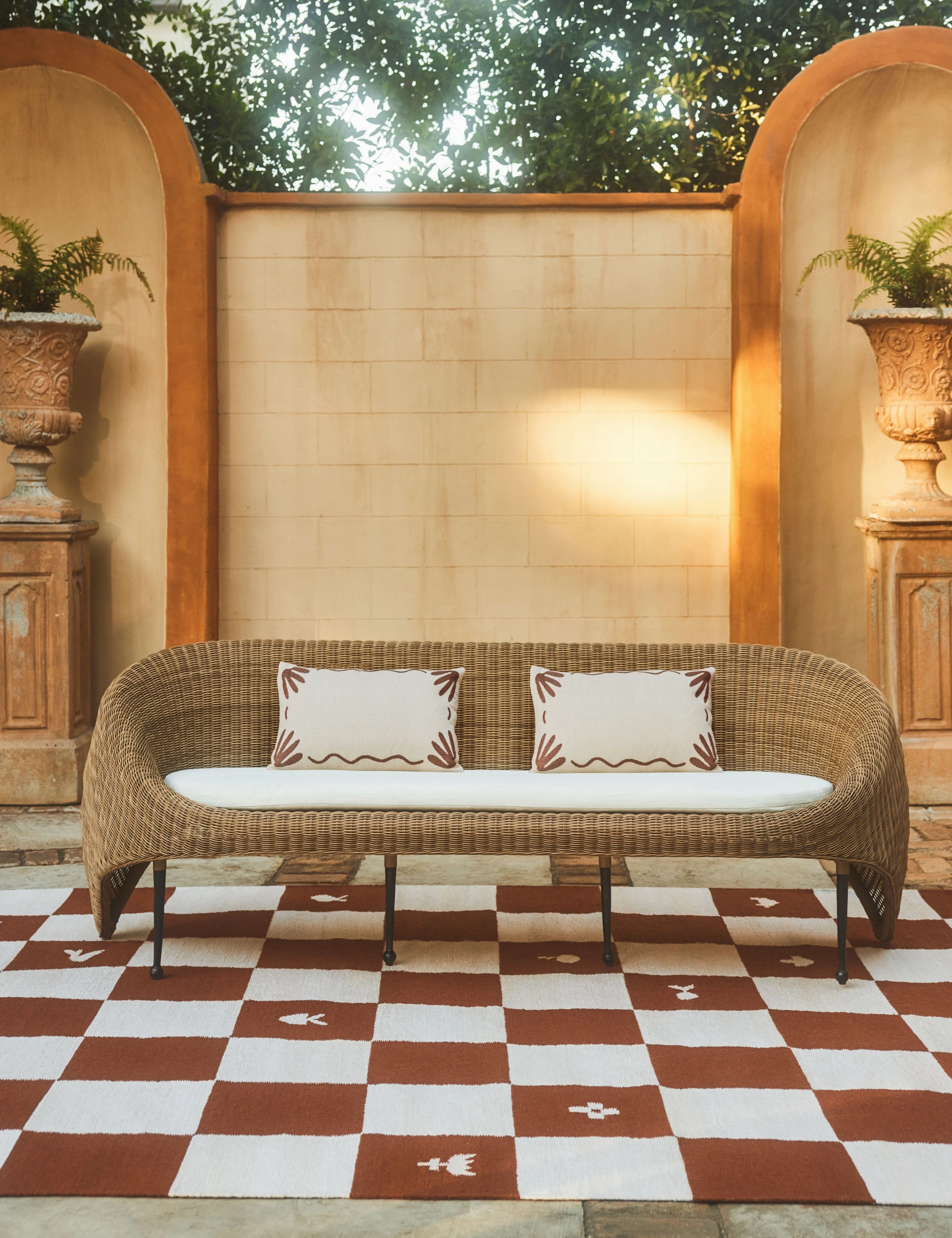 Lovett Indoor / Outdoor Pillow by Sarah Sherman Samuel