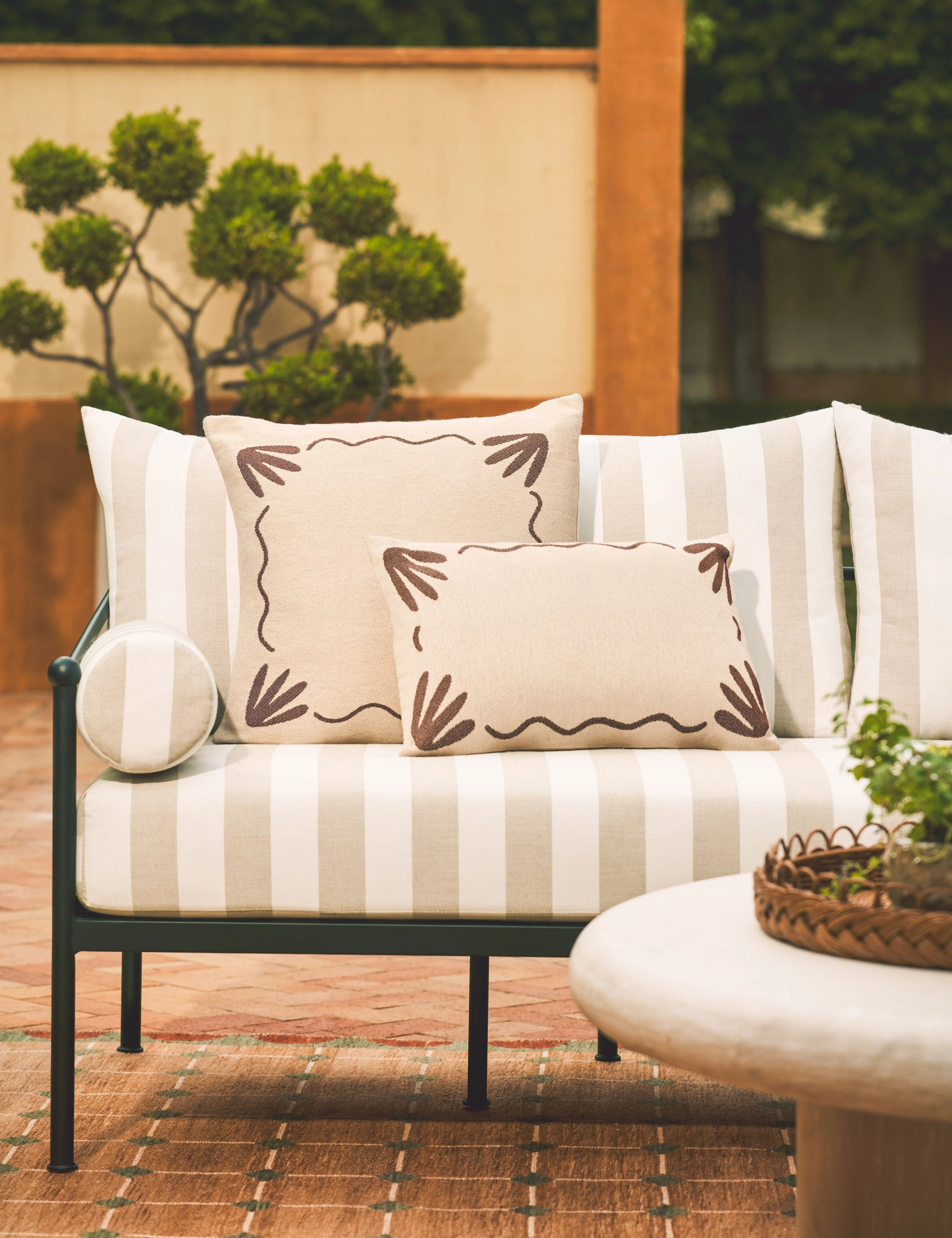 Lovett Indoor / Outdoor Pillow by Sarah Sherman Samuel