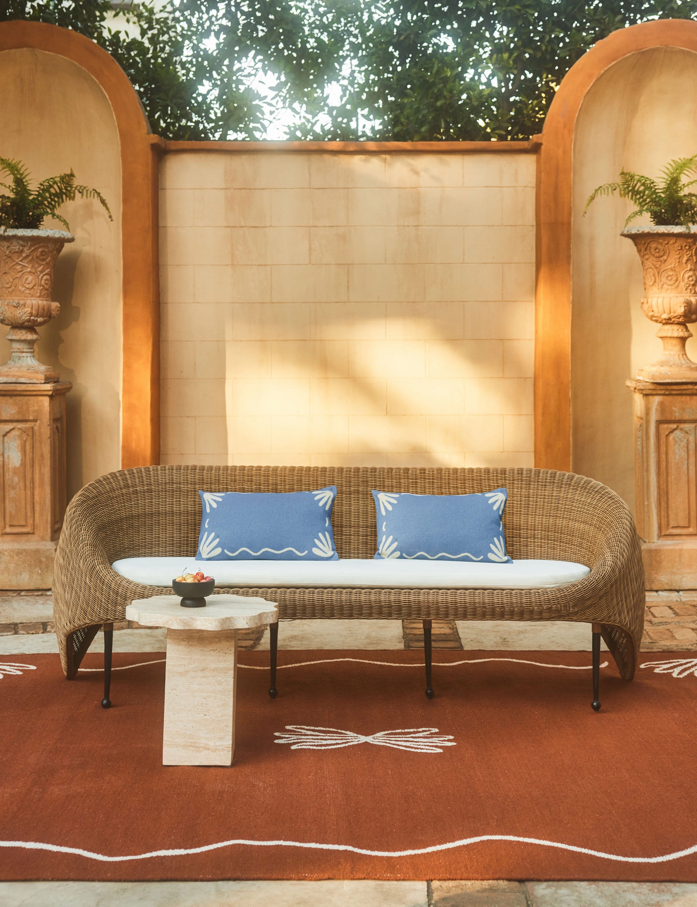 Lovett Indoor / Outdoor Pillow by Sarah Sherman Samuel