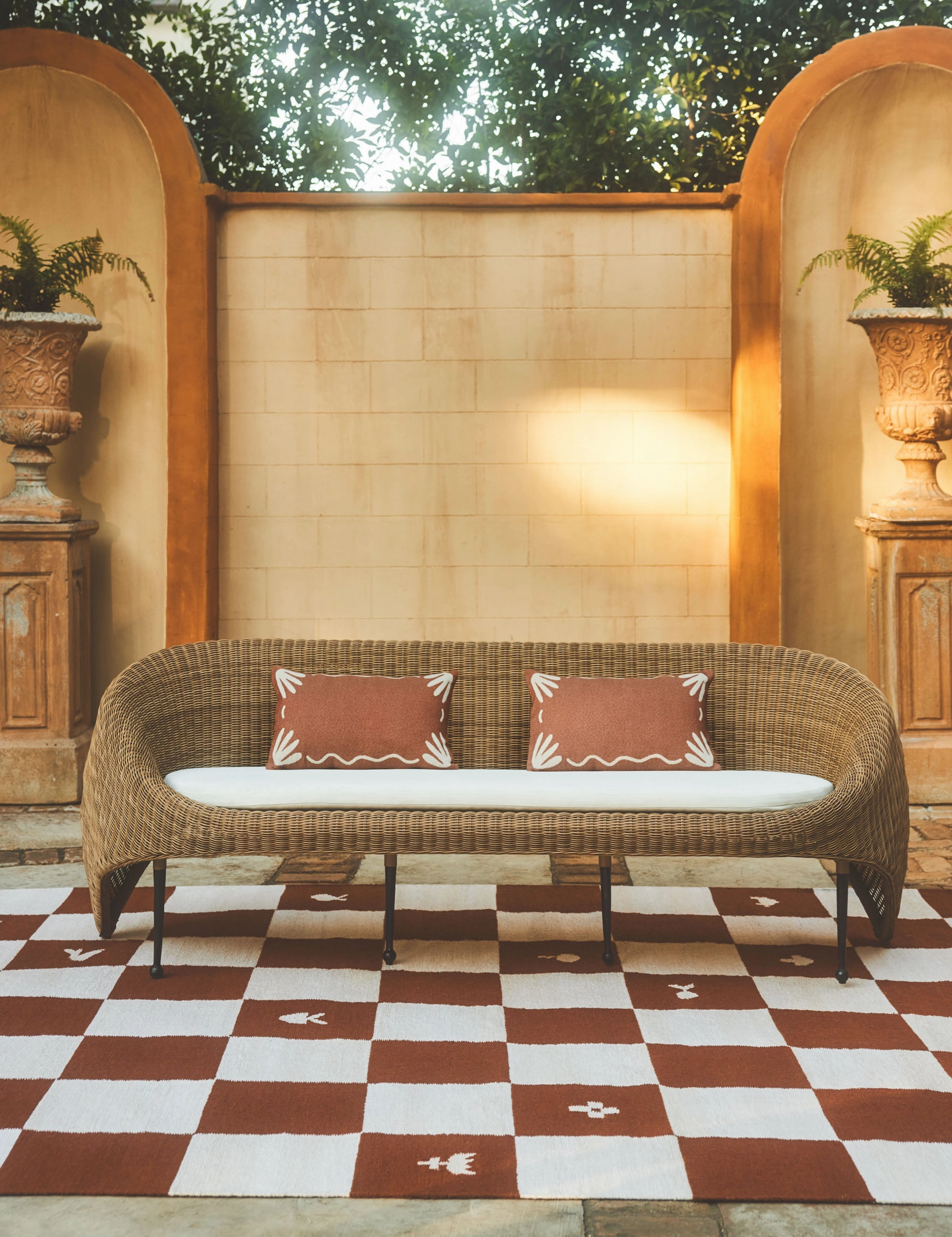 Lovett Indoor / Outdoor Pillow by Sarah Sherman Samuel
