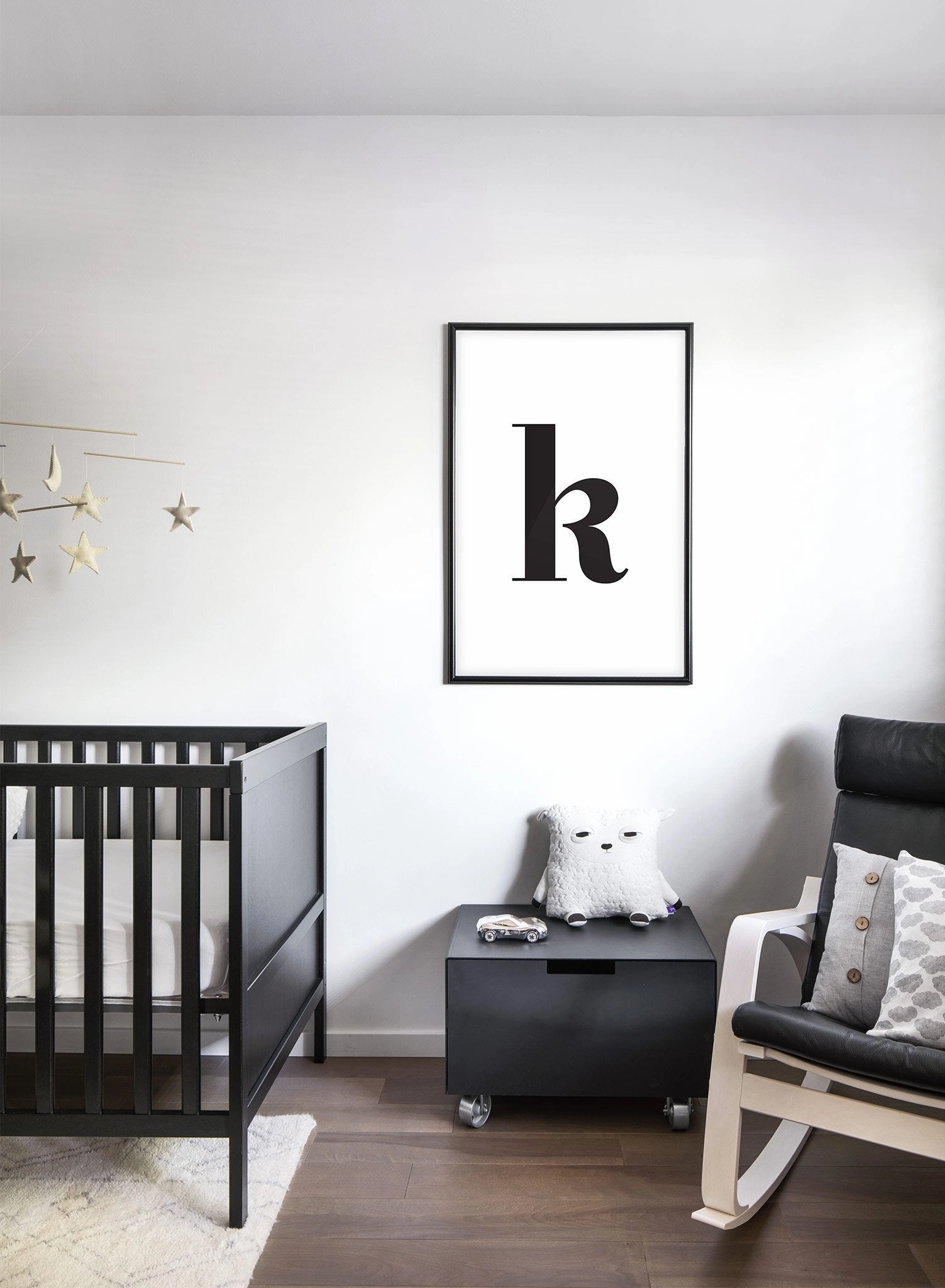 Lowercase Letter K, Poster
