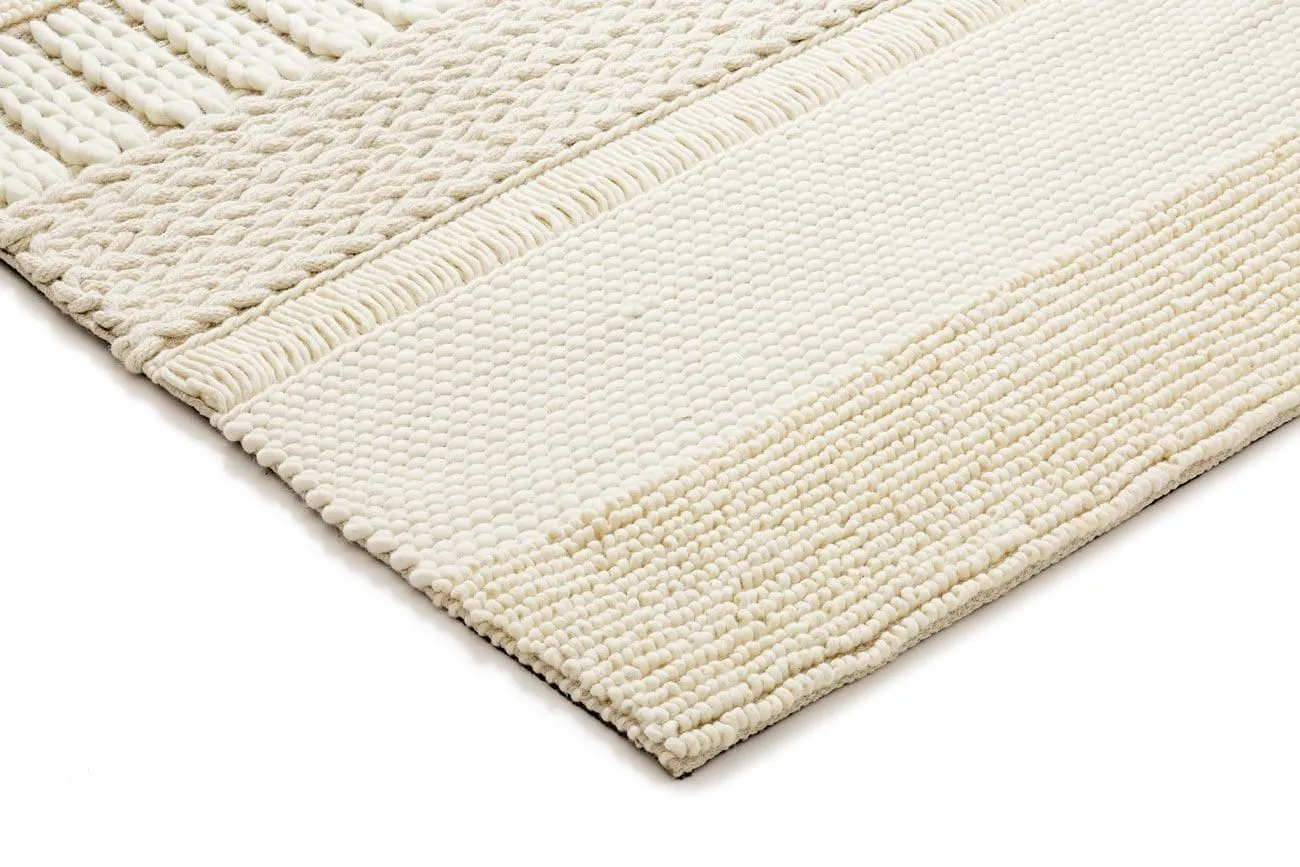 Lucia Ivory Wool Rug *NO RETURNS UNLESS FAULTY