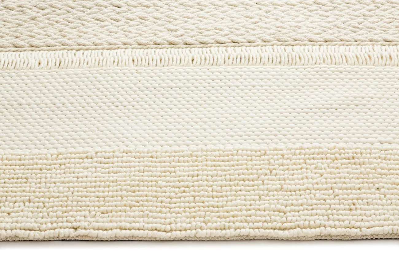 Lucia Ivory Wool Rug *NO RETURNS UNLESS FAULTY