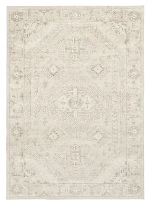 Lucille Cream and Beige Distressed Washable Rugmodern color block patchwork rug