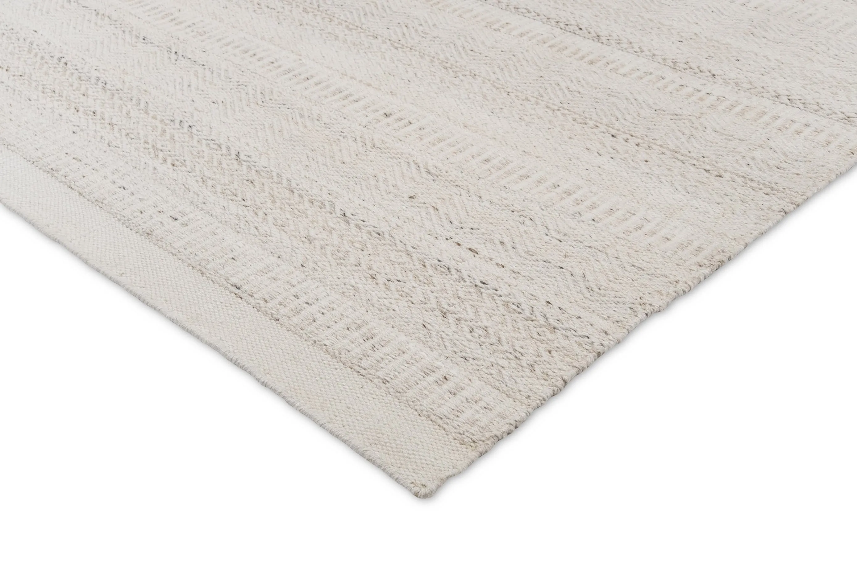 Lucinda Cream and Beige Indoor Outdoor PET Rug *NO RETURNS UNLESS FAULTY