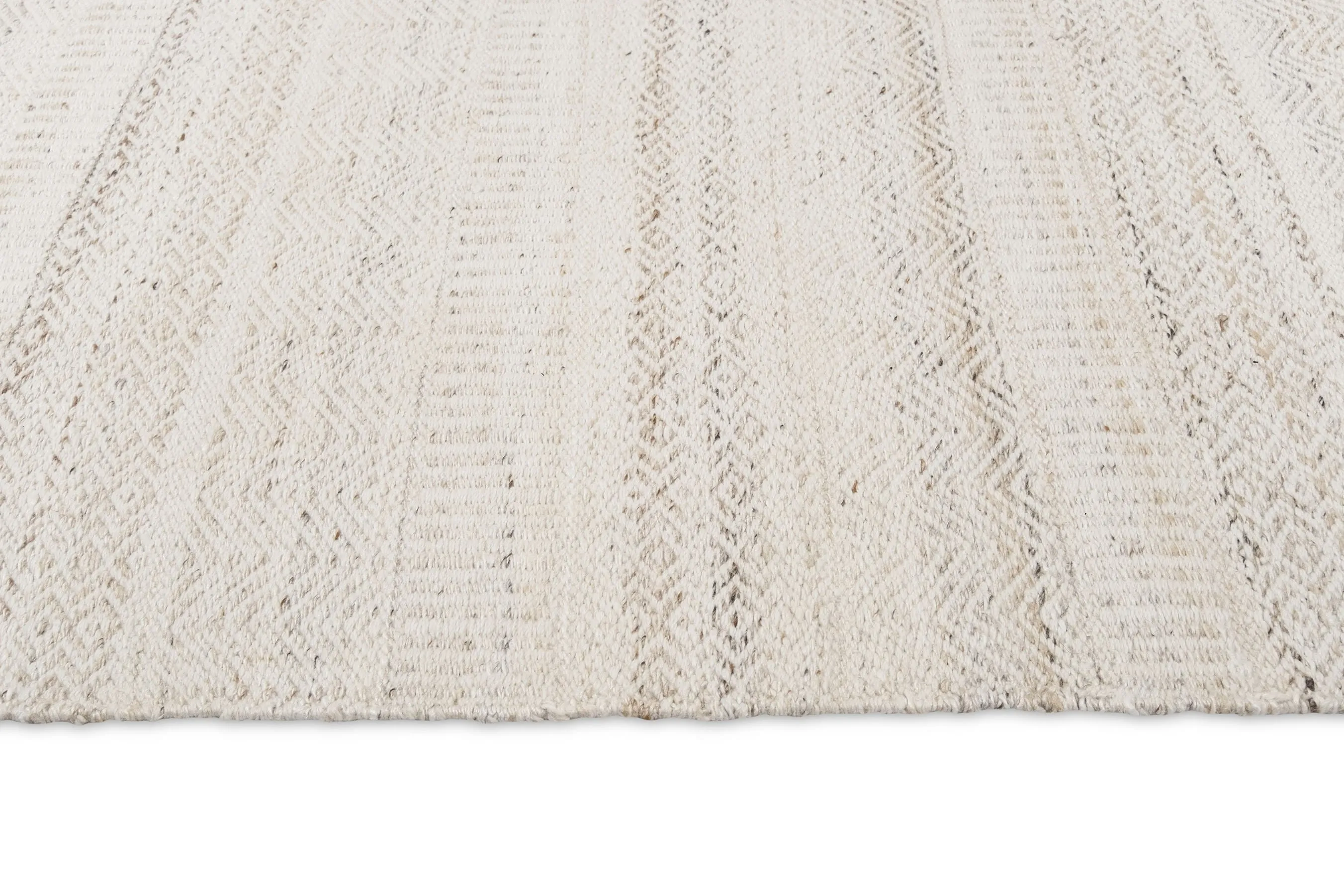 Lucinda Cream and Beige Indoor Outdoor PET Rug *NO RETURNS UNLESS FAULTY
