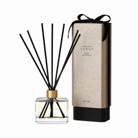 Lueur Room Fragrance Golddecorative vase ,Modern Ceramic Vase for Home Decoration 