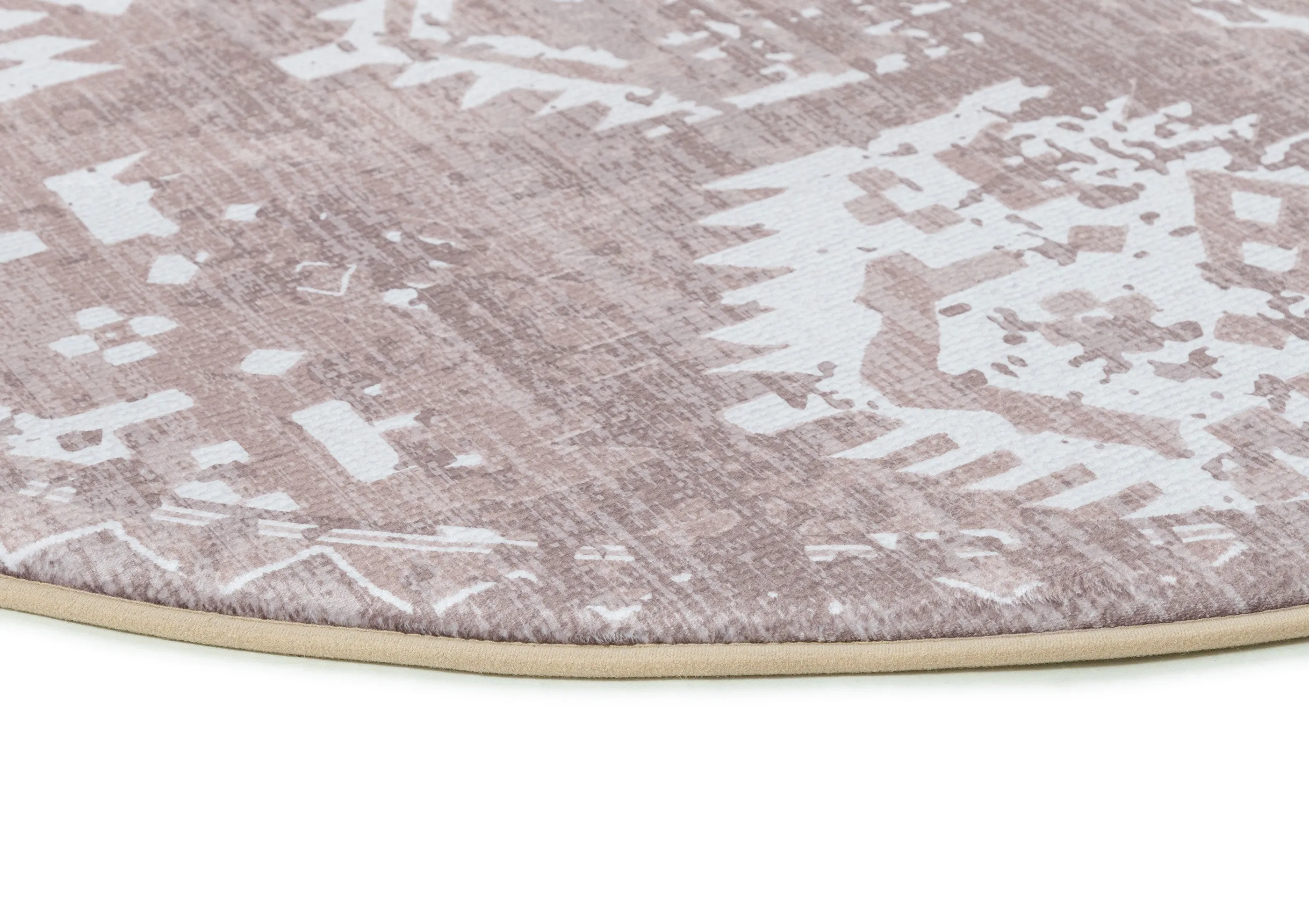 Lumi Grey Plush Rollie Pollie  Round Playmat