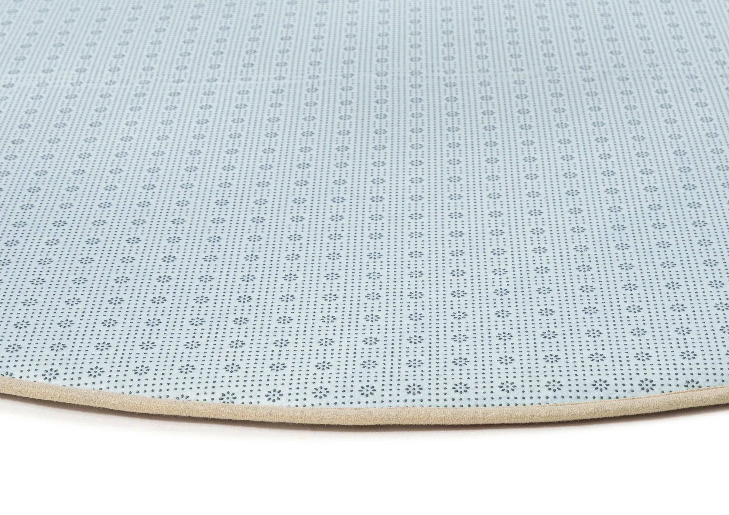 Lumi Grey Plush Rollie Pollie  Round Playmat