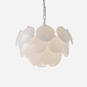 Luminous Petal Glass Chandelierrustic chandelier,bedroom chandelier 