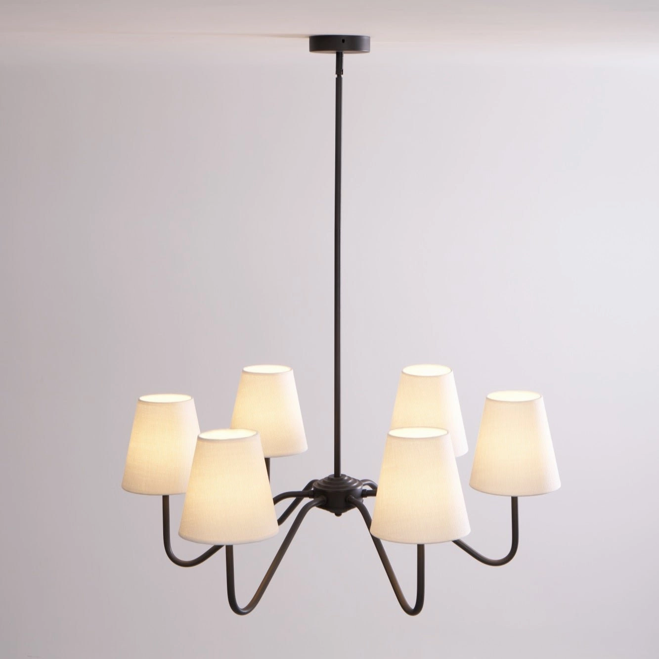 Lumos Black Chandelier