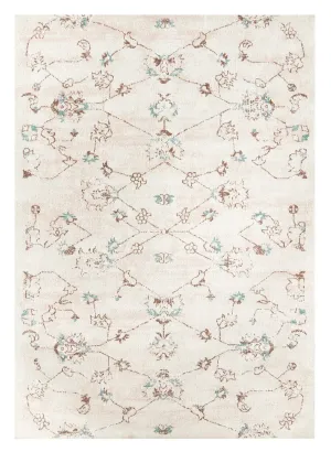 Luna Blue and Pink Floral Rug *NO RETURNS UNLESS FAULTYmodern color block patchwork rug