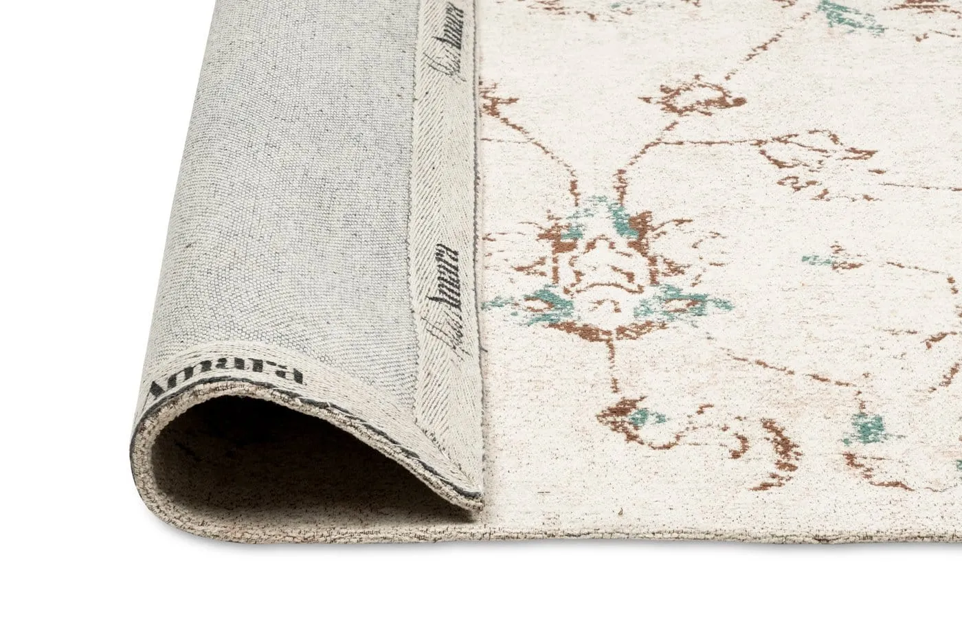 Luna Blue and Pink Floral Rug *NO RETURNS UNLESS FAULTY
