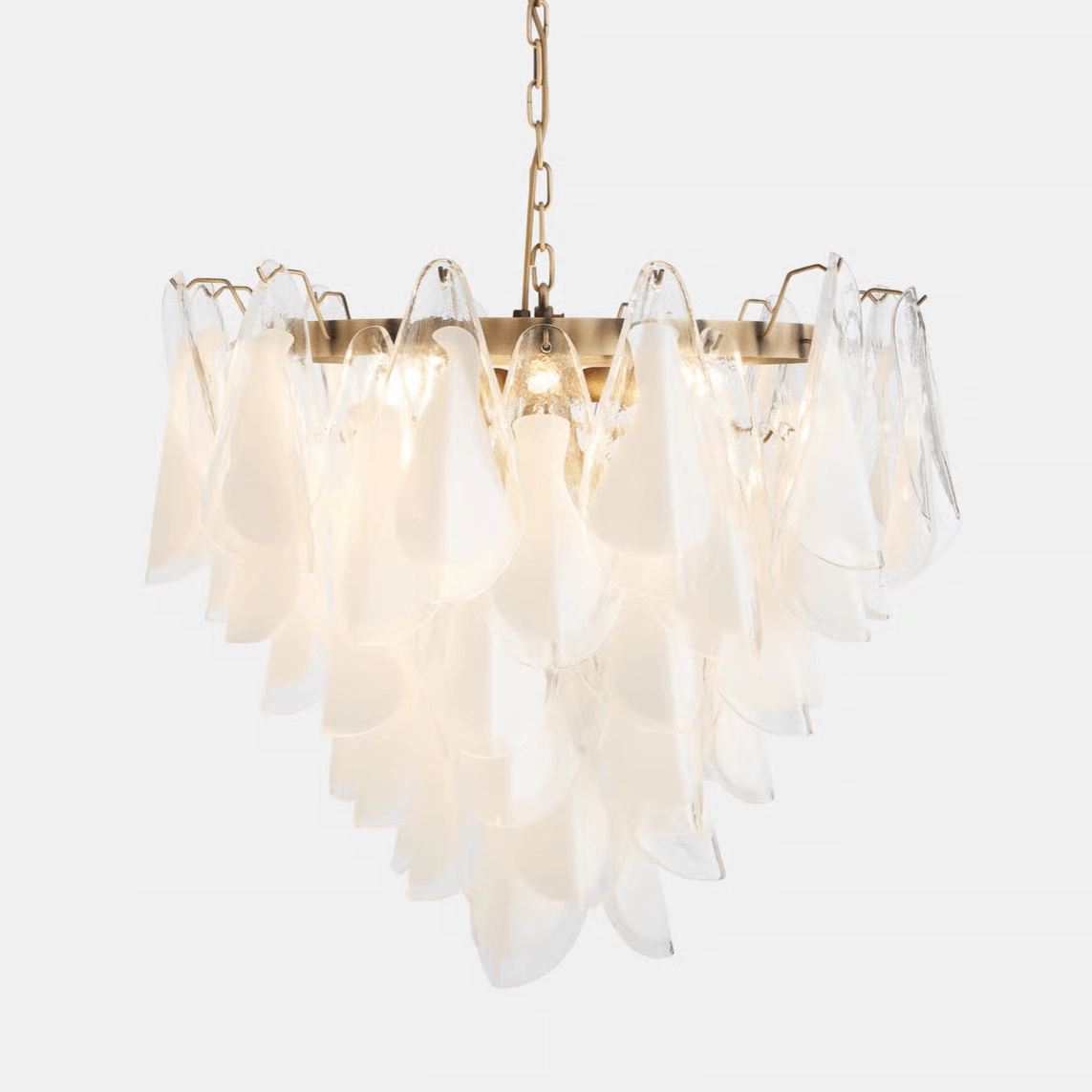 Lunara White Murano Chandelierrustic chandelier,bedroom chandelier 