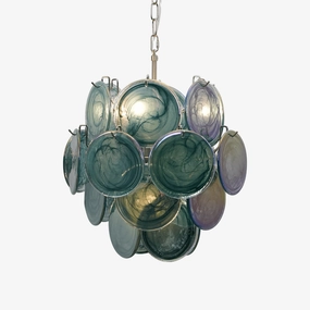 Lunaria Disc Murano Chandelierrustic chandelier,bedroom chandelier 